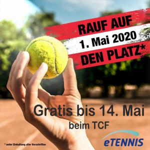 Aktion bis 17.5. verlängert  - Gratis Tennisspielen in Feldkirchen